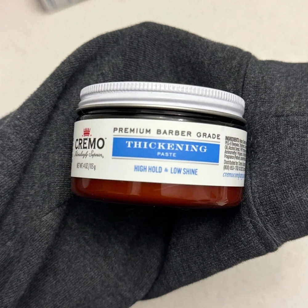 Cremo Thickening Paste High Hold - Low Shine 4 Oz